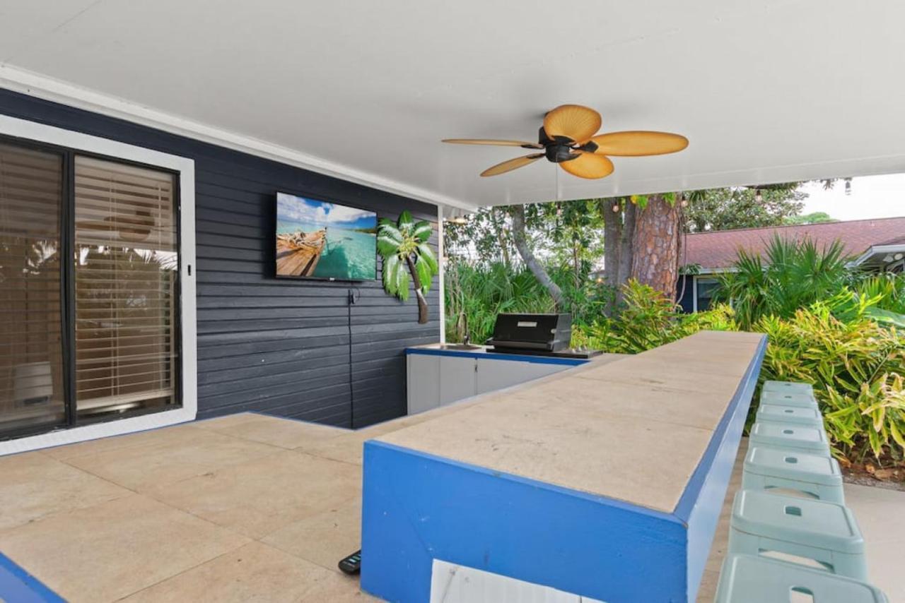 The Flip Flop Stop - Private Heated Pool, Pool House, Backyard Oasis And Game Room パナマシティービーチ エクステリア 写真