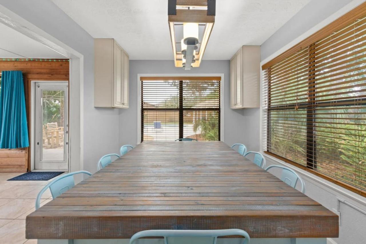 The Flip Flop Stop - Private Heated Pool, Pool House, Backyard Oasis And Game Room パナマシティービーチ エクステリア 写真