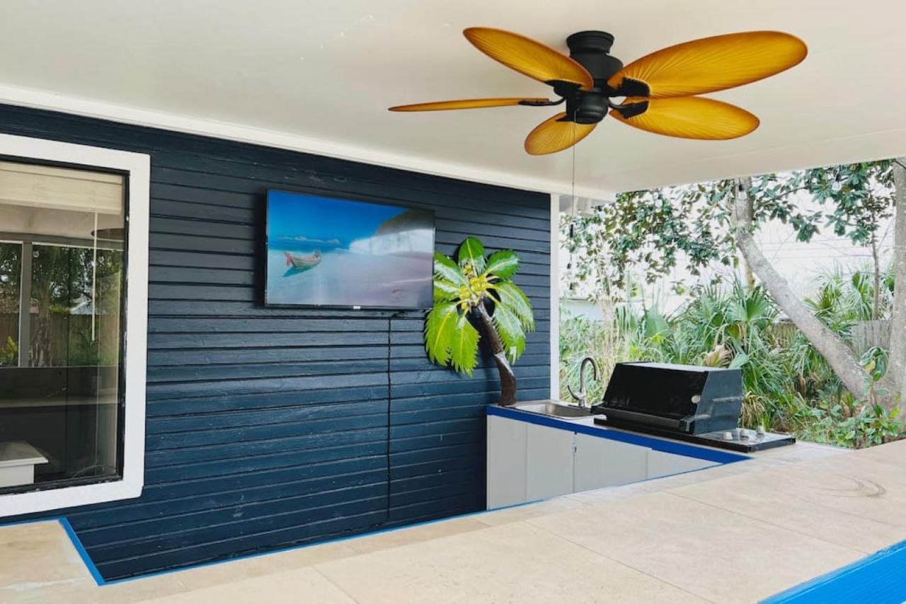 The Flip Flop Stop - Private Heated Pool, Pool House, Backyard Oasis And Game Room パナマシティービーチ エクステリア 写真